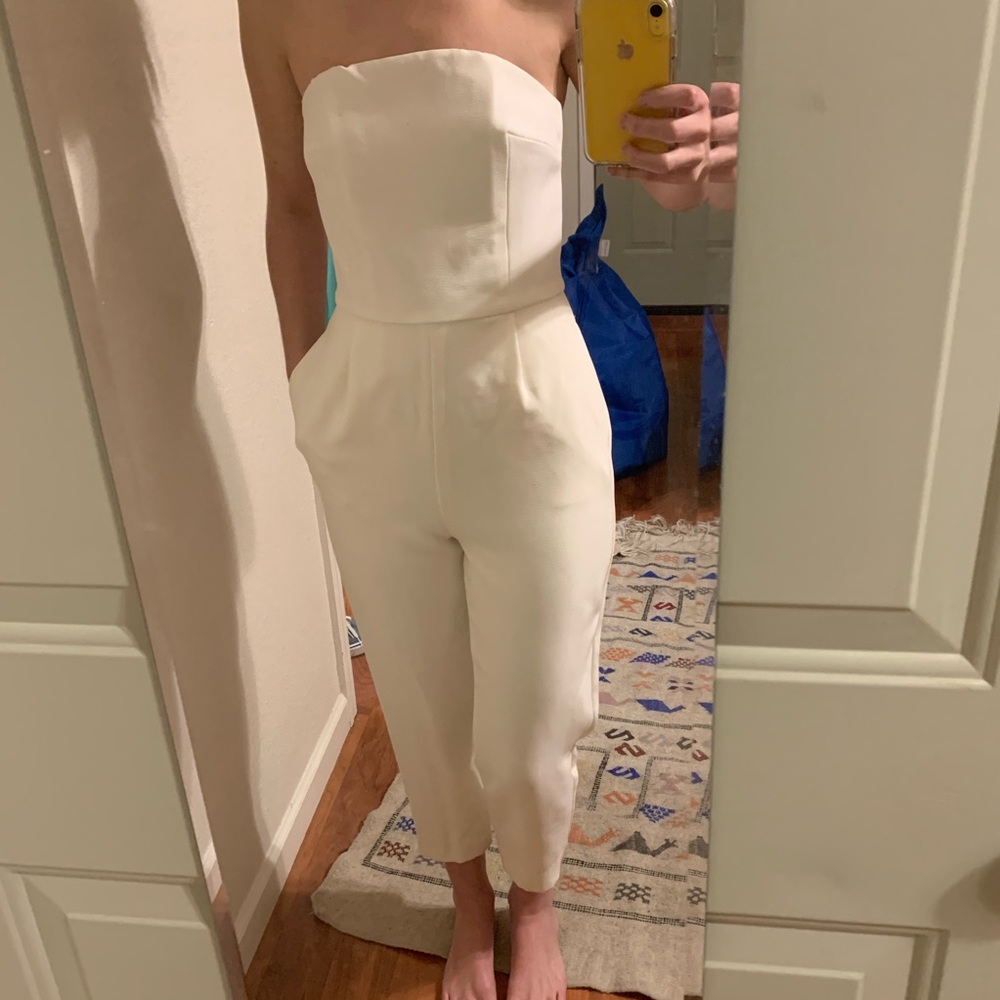 White Express Jumpsuit